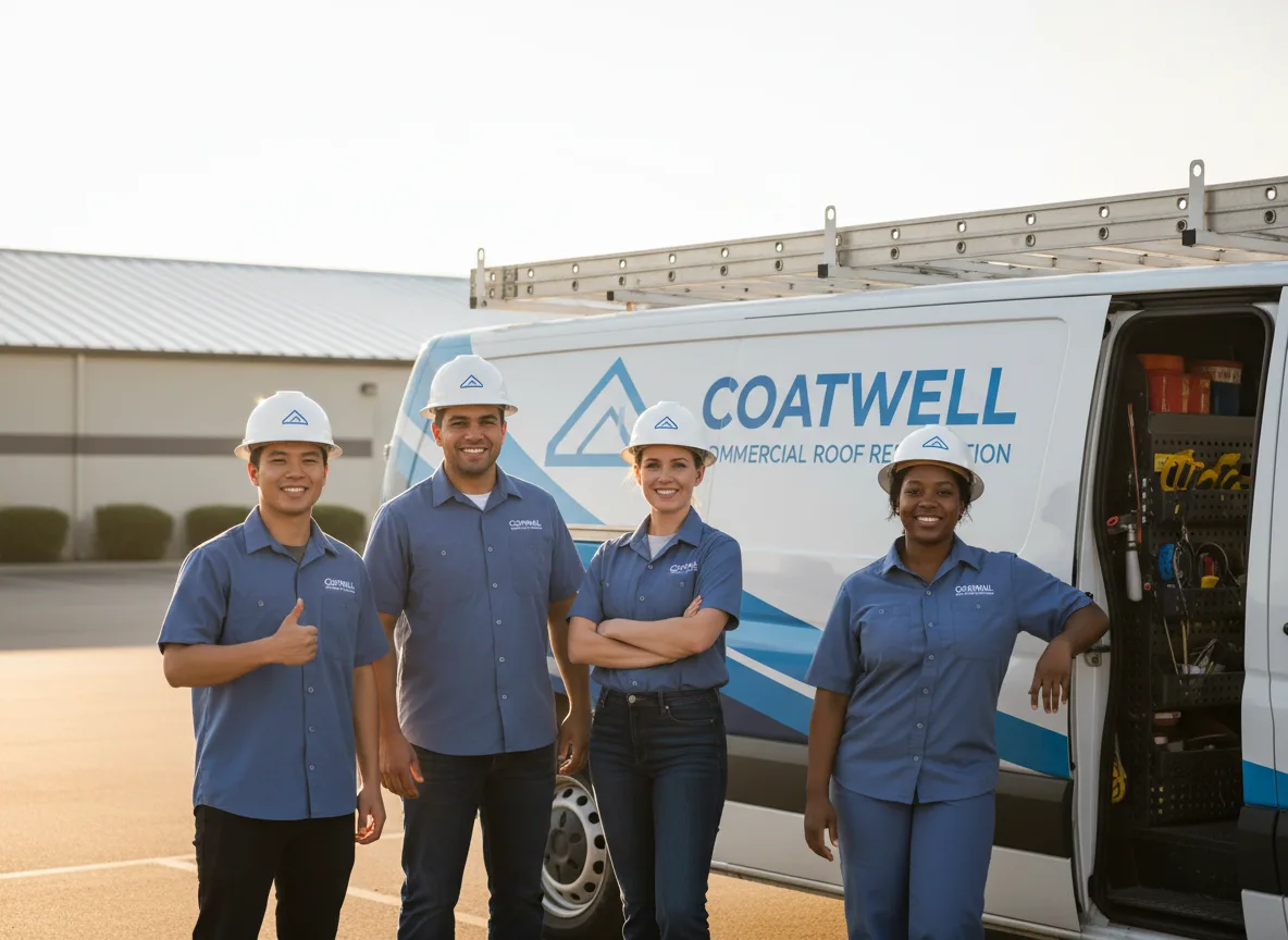 Commercial roof coating company in Nathalie, VA
